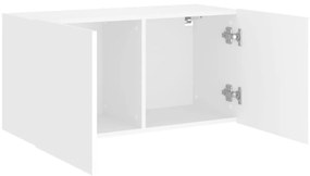 vidaXL Έπιπλο Τοίχου Τηλεόρασης Λευκό 80 x 30 x 41 εκ.