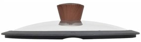 ESTIA ΚΑΠΑΚΙ STONE ΓΥΑΛΙΝΟ ΠΥΡΑΝΤΟΧΟ 26cm
