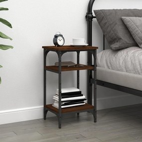 vidaXL Βοηθητικό Τραπέζι Καφέ Δρυς 35 x 30 x 60 εκ. Επεξεργασμένο Ξύλο