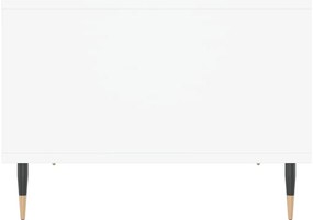 vidaXL Τραπεζάκι Σαλονιού Λευκό 60x50x36,5 εκ. από Επεξεργασμένο Ξύλο