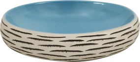 vidaXL Νιπτήρας Οβάλ Πολύχρωμος 59 x 40 x 15 εκ. Κεραμικός