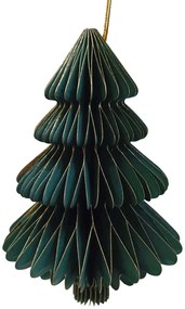 Χάρτινο Στολίδι Πράσινο Δεντράκι 3D Honeycomb h15x10cm 238256