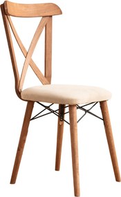 Extendable Dining Table &amp; Chairs Set (5 Pieces) Cenova - Brown Brown