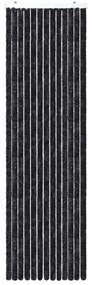 vidaXL Σήτα - Κουρτίνα Πόρτας Ανθρακί 56 x 185 εκ. από Σενίλ