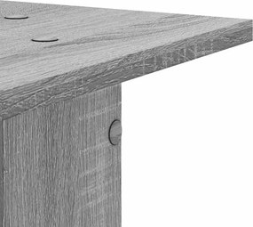 vidaXL Βάσεις Ηχείων 2 Τεμ. Γκρι Sonoma 30x30x95εκ. Επεξεργασμένο Ξύλο