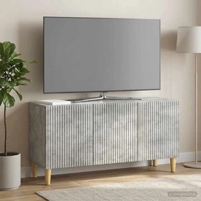 VidaXL Ντουλάπι TV 99 x 34,5 x 50 εκ. Γκρι Σκυροδέματος