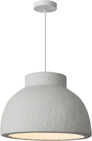 Φωτιστικό οροφής led Jenila pakoworld E27 ps λευκό Φ59x40εκ