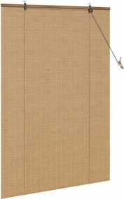 vidaXL Ρόλερ (στόρι) Καφέ 110 x 160 cm Μπαμπού