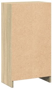 vidaXL Βιβλιοθήκη Χρώμα Sonoma Δρυς 40 x 24 x 75 εκ. από Μοριοσανίδα