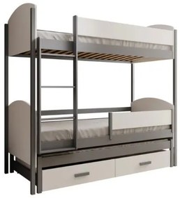 Κουκέτα Lia-Leuko-Gkri-200 x 90