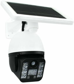 FOYU® Ηλιακό Φωτιστικό 6 LED SMD σε Σχήμα Κάμερας με Ανιχνευτή Κίνησης FO-TA126 - Λευκό