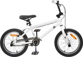 vidaXL BMX Ποδήλατο 20 ίντσες για πάνω από 9 ετών Λευκό