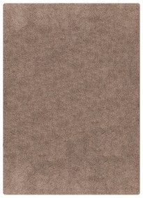 vidaXL Χαλί shaggy  με λατέξ καφέ 140x200 εκ
