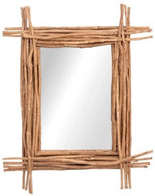 Καθρέπτης Τοίχου TWIGGER C4442 Driftwood Φυσικό 80x15x100Υ εκ. 80x15x100 εκ.