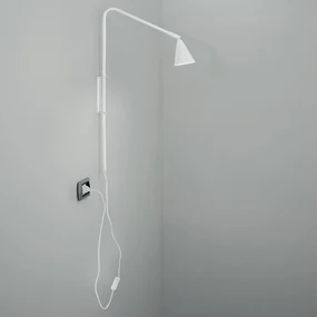 Φωτιστικό Τοίχου - Απλίκα I-Enea-AP1-BCO GU10 69,5x37,7x9cm White Luce Ambiente Design