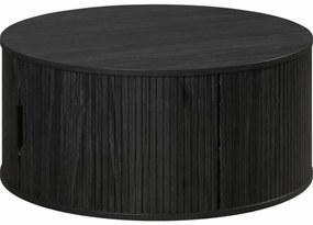 Τραπεζάκι Καφέ Trendteam Μαύρο 80 x 80 x 36 cm