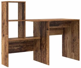 vidaXL Γραφείο Παλαιό ξύλο 131.5 x 50 x 106.5 εκ. Επεξεργασμένο ξύλο
