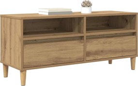 vidaXL Ντουλάπι TV 100 x 34,5 x 44,5 εκ. Artisan Oak