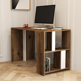 Stewehome Γραφείο μελέτης Καρυδιά / Λευκό 120x60x79 cm