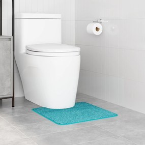 vidaXL Ματ μπάνιου U-σχήματος τιρκουάζ 50x50 εκ. Πολυπροπυλένιο Αντιολισθητικό