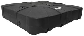 vidaXL Σετ Βάσεων Cantilever Παρασόλ 2 Τεμαχίων - Με Άμμο 150kg Ή Με Νερό 113kg