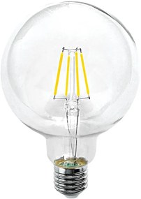 Λαμπτήρας LED Filament InLight E27 G95 12W 4000K