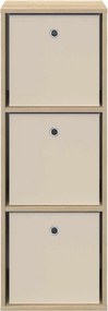vidaXL Πλαϊνό γραφείο με συρτάρι Δρύς Sonoma 35 x 32 x 99,5 εκ