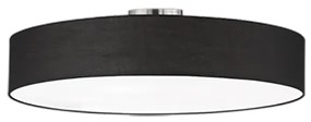 Πλαφονιέρα Οροφής Υφασμάτινη Μαύρη 65xH17cm 5xE27 Trio Lighting Hotel 603900502