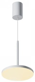 Κρεμαστό Φωτιστικό Οροφής LED 12W Λευκό Plato P076PL-L12W3K-W Maytoni P076PL-L12W3K-W Λευκό