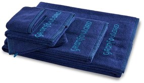 Πετσέτα Shades B1 9307711 Blue Bassetti Προσώπου 50x100cm 100% Cotton