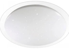 Πλαφονιέρα Οροφής LED 72W 230V 360° 7200lm IP20 Ø670x80mm Πλαστική Στρογγυλή Starry Cover με Εναλλαγή Χρωμάτων &amp; Χειριστήριο Dim 2114951