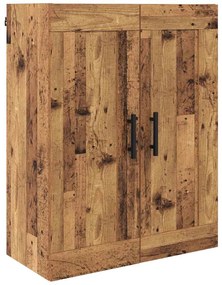 vidaXL Highboard Παλιό ξύλο 69,5 x 34 x 180 εκ. Επεξεργασμένο ξύλο
