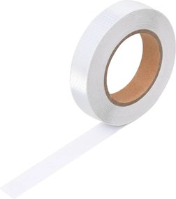vidaXL Ταινία Ανακλαστική Λευκή 2,5 εκ. x 20 μ. από PVC