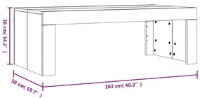 ΤΡΑΠΕΖΑΚΙ ΣΑΛΟΝΙΟΥ ΚΑΦΕ ΔΡΥΣ 102X50X36 ΕΚ. ΕΠΕΞΕΡΓΑΣΜΕΝΟ ΞΥΛΟ 823373