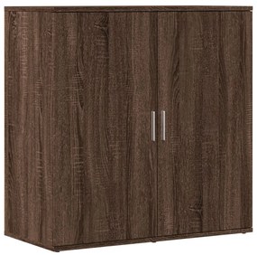 vidaXL Βοηθητικό Ντουλάπι Καφέ Δρυς 79x38x80εκ. από Επεξεργασμένο Ξύλο
