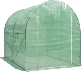 vidaXL Θερμοκήπιο 4 μ² 2 x 2 x 2 μ.