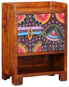 vidaXL βίδαXL Ντουλάπα Παπουτσιών 55x35x75 εκ. Σαφινό ξύλο Ακακίας