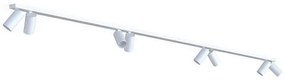 Σποτ Φωτιστικό Ράγας 8xGU10 10W IP20 Mono 2x150 Nowodvorski-7750-Λευκό 7750