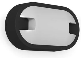 Απλίκα LED Εξωτερικού Χώρου Eurolamp 145-20089 Black