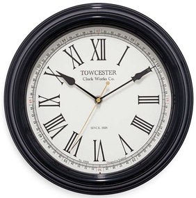 Ρολόι Τοίχου Redbourn ACCTIM26703 Φ30,3x6cm Black Acctim Metal, Glass