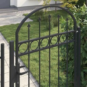 vidaXL Στύλος Περιφράξεων ASSEN 200 x 88 x 14 εκ Ατσάλι Γκρι