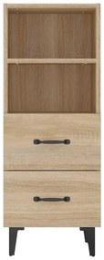 vidaXL Ντουλάπι Sonoma Δρυς 34,5x34x90 εκ. από Επεξεργασμένο Ξύλο