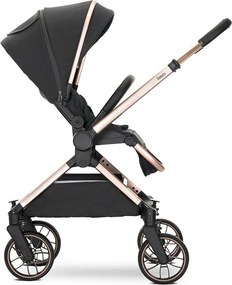 BABY STROLLER REYA 3in1 BLACK JASPER with reversib