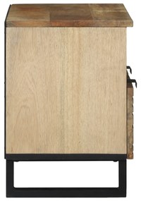 vidaXL Ντουλάπι Τηλεόρασης - 70x33.5x46 εκ., Μάνγκο Ξύλο