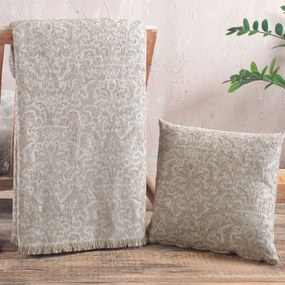 Διακοσμητική Μαξιλαροθήκη (40x40) Rythmos Bianco Beige