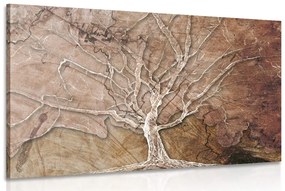 Εικόνα κορώνας δέντρου με αφηρημένη απόχρωση - 60x40