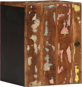vidaXL Ντουλάπι Μπάνιου Επιτοίχιο 38x33x48 εκ. Μασίφ Ανακυκλωμένο Ξύλο