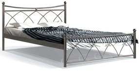 Κρεβάτι Hermes (Για Στρώμα 120x200cm) 827-91-026 128x208x105cm Brown Ημίδιπλο