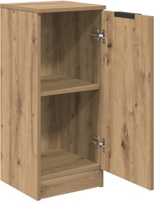 vidaXL Πλαϊνό γραφείο Artisan Oak 30 x 30 x 70 εκ. Επεξεργασμένο ξύλο