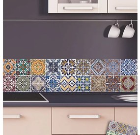 Μπορντούρα προστασίας τοίχων κουζίνας Azulejos 67110 Ango 67110 Πολύχρωμο